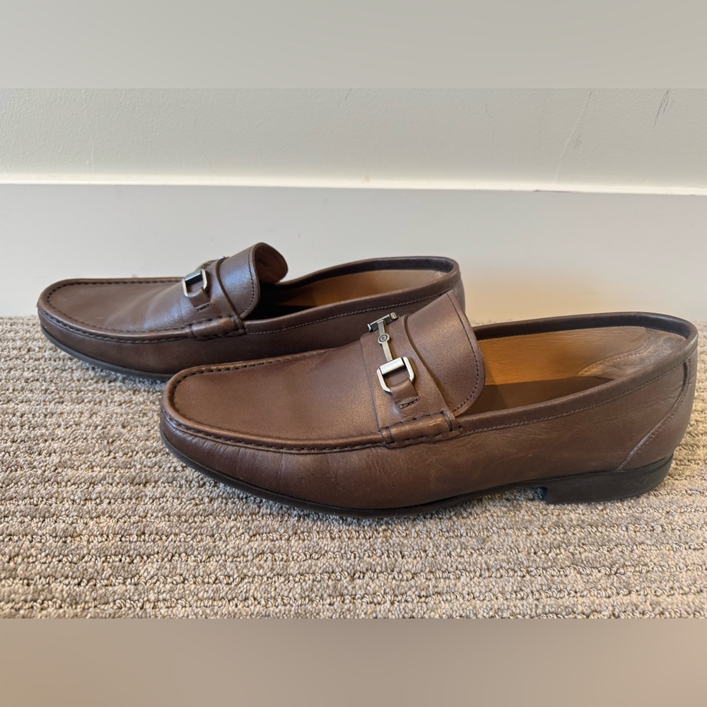 Men’s Peter Millar bit loafers size 13M with shoe bag